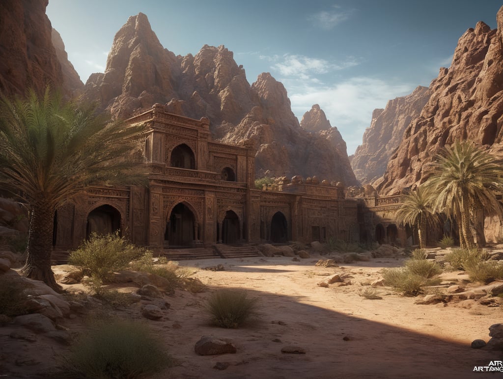 desert oasis