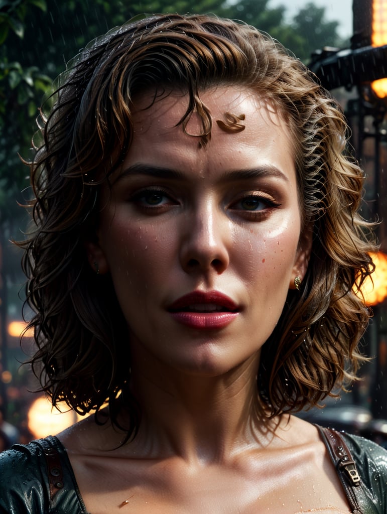 "beautifully demure Marilyn Monroe outside in the rain, pale skin, eyes wide open, shoulder length hair, brown eyes, alluring, revealing, blushing. Intricate details, HDR, beautifully shot, hyperrealistic, sharp focus, 64 megapixels, perfect composition, high contrast, cinematic, atmospheric, mid shot, photorealistic" "head and shoulders portrait, 8k resolution concept art portrait by Greg Rutkowski, Artgerm, WLOP, Alphonse Mucha dynamic lighting hyperdetailed intricately detailed Splash art trending on Artstation triadic colors Unreal Engine 5 volumetric lighting, steampunk engine"