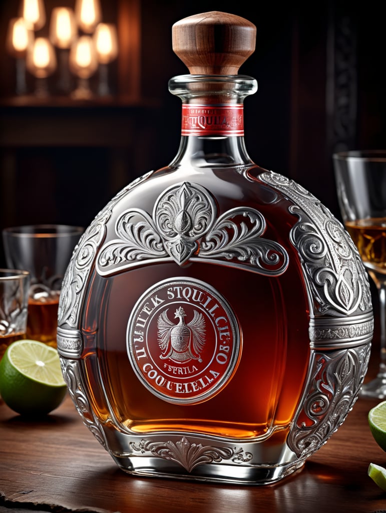 a premium tequila with a simple and minimal bottle