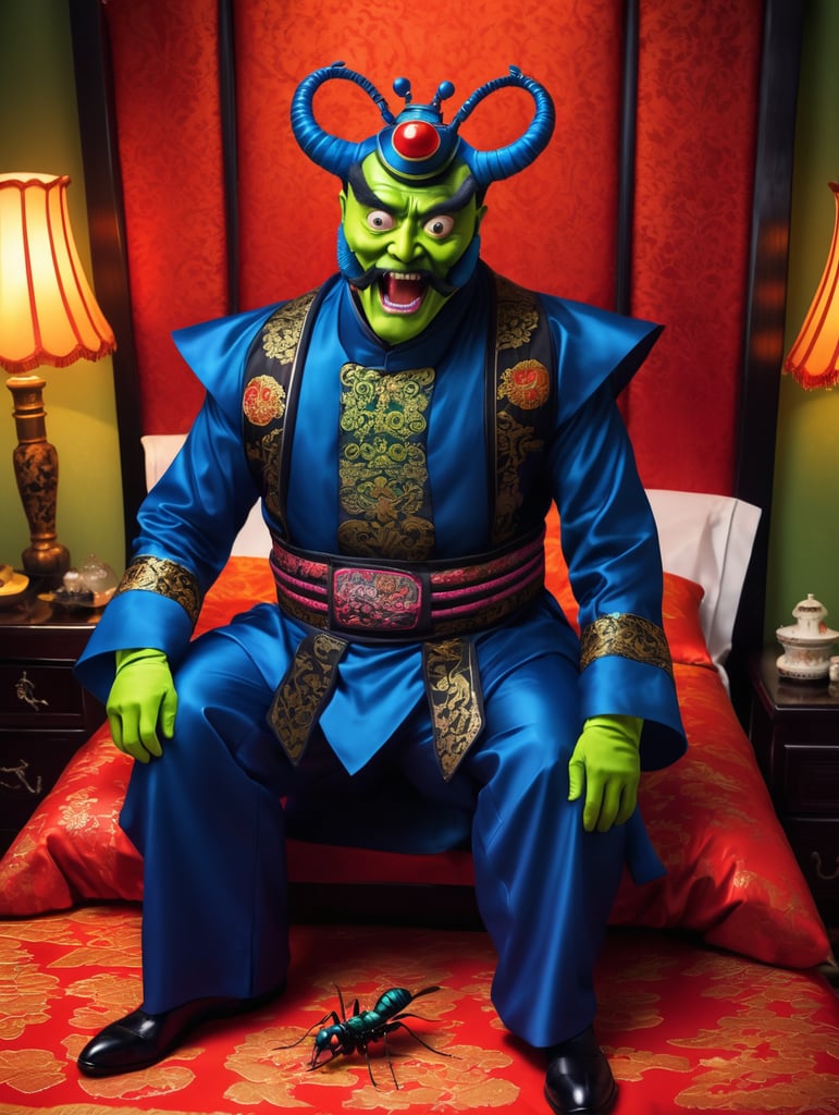 As Gregor Samsa awoke one morning from uneasy dreams he found himself transformed in his bed into a hideous Jiangshi insect