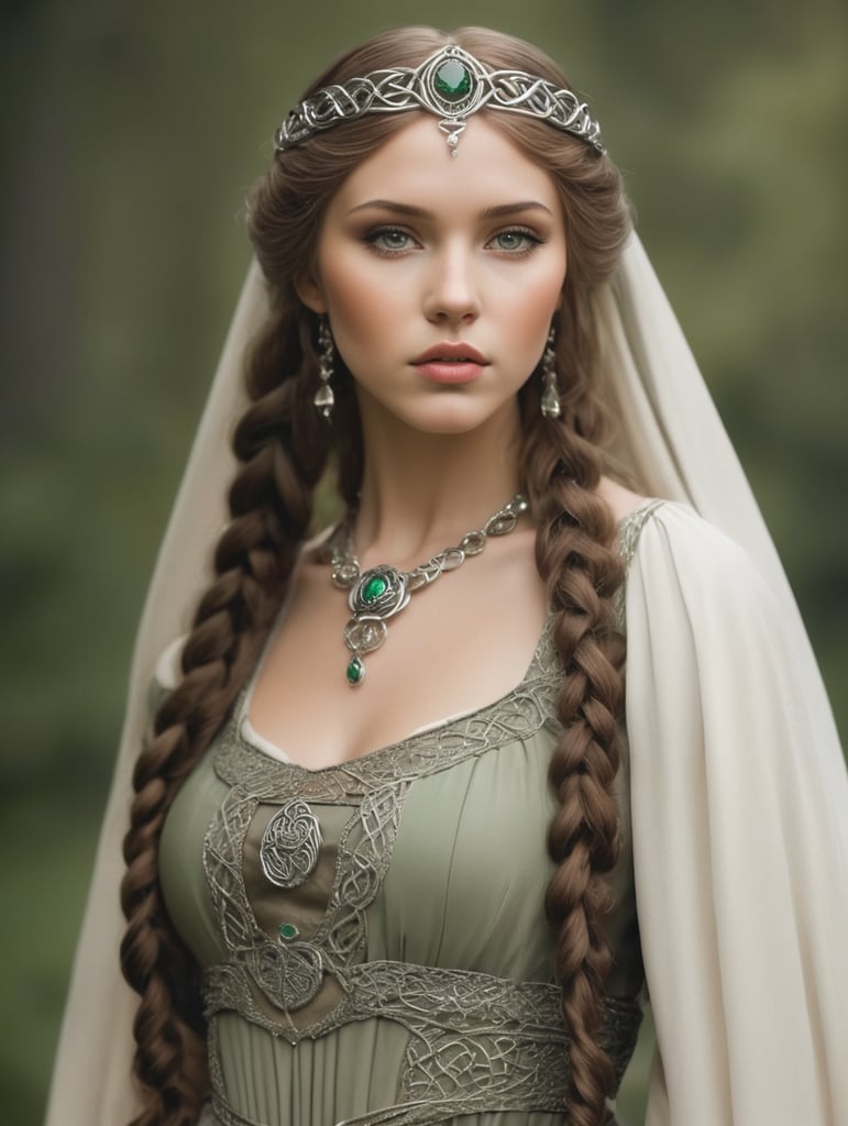 Celtic beautiful princess