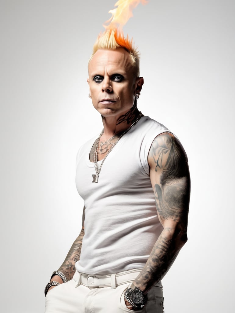 Keith Flint The Prodigy - Fire-starter