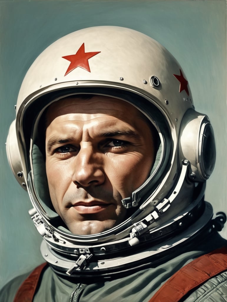 Советский космонавт Юрий Гагарин