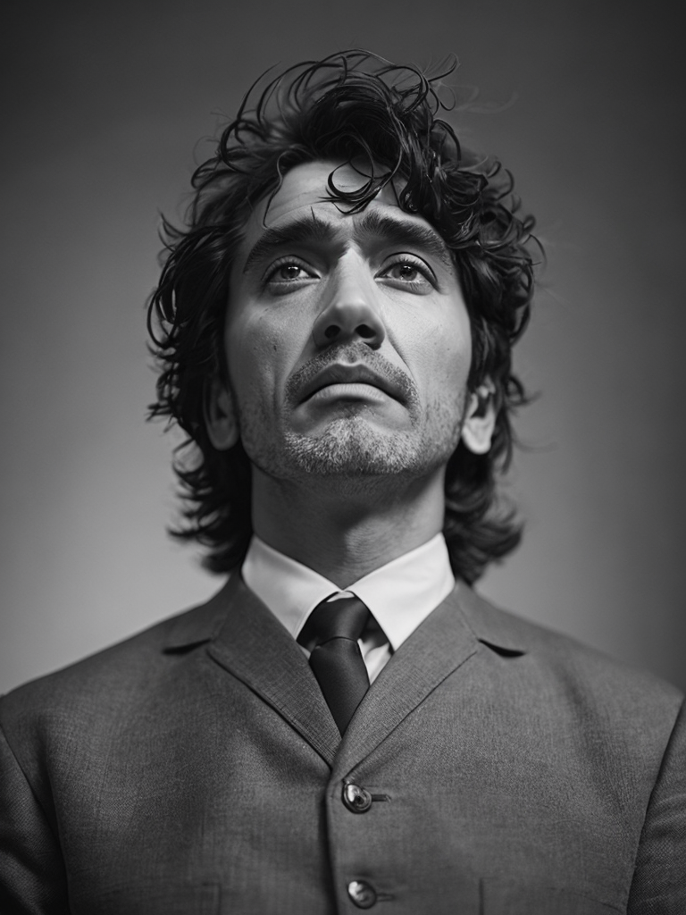 epic photo Diego Maradona, style of Misha Gordin, Photography, Concept, Art, B , Latvia