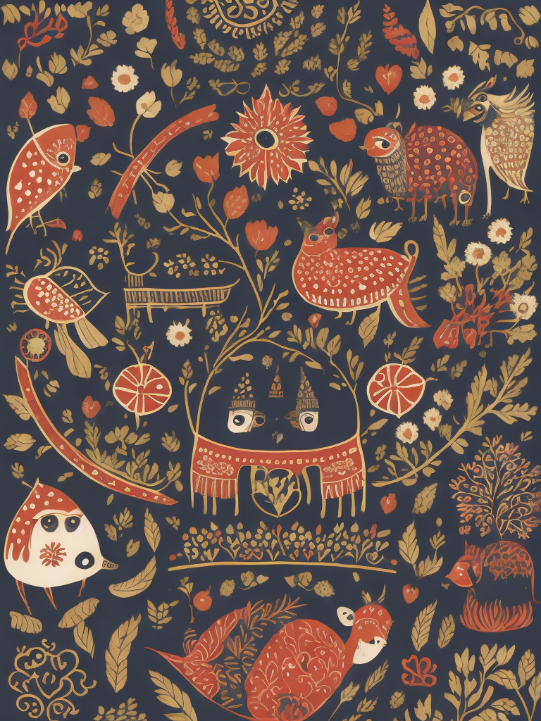 scandanavian folk art