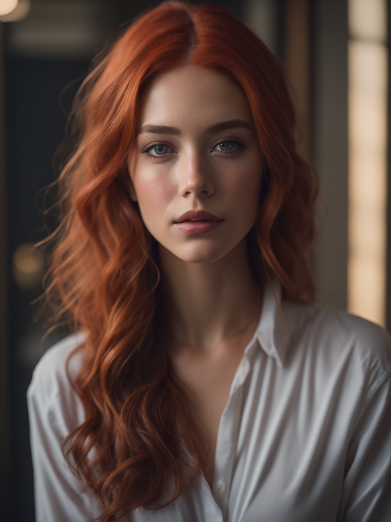 red hair james manga