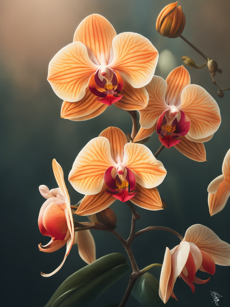 красивые цветы яркие орхидеи