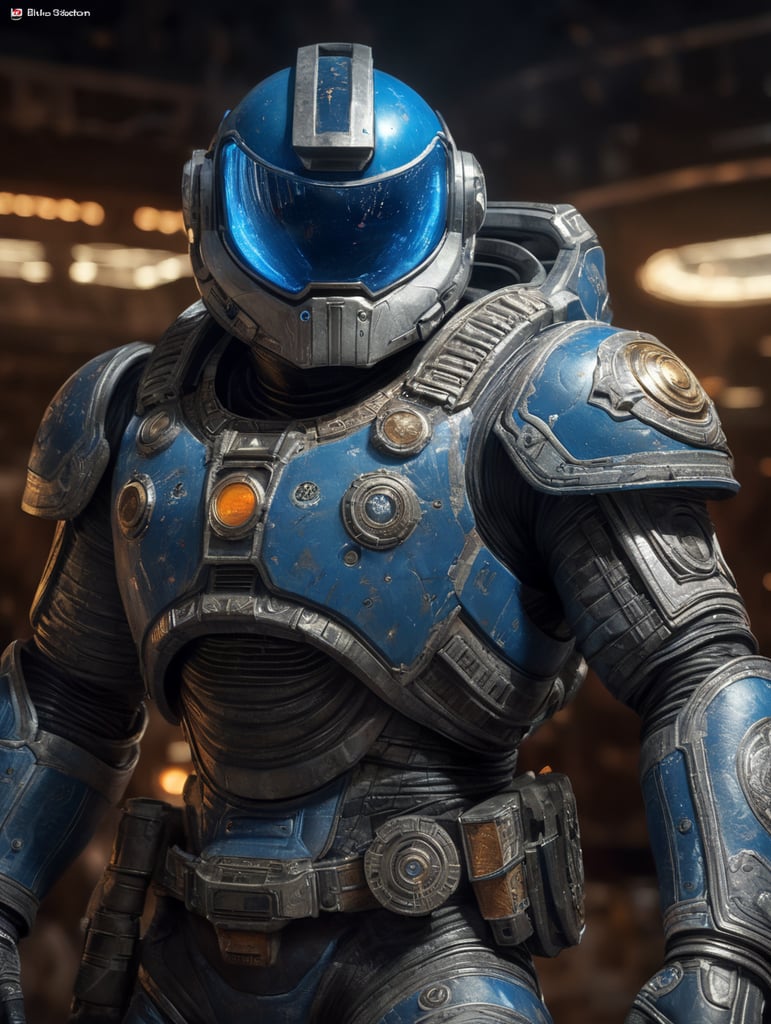 Bluey as a space ranger