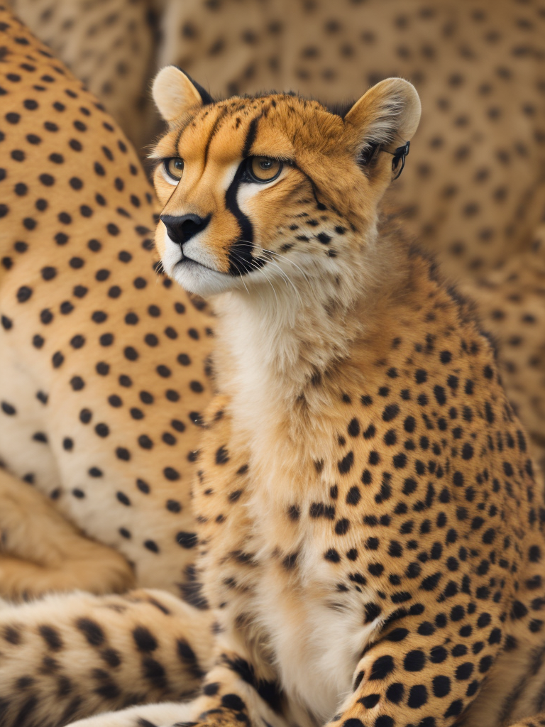 Cheetah skin texture, pattern, high quality, spots