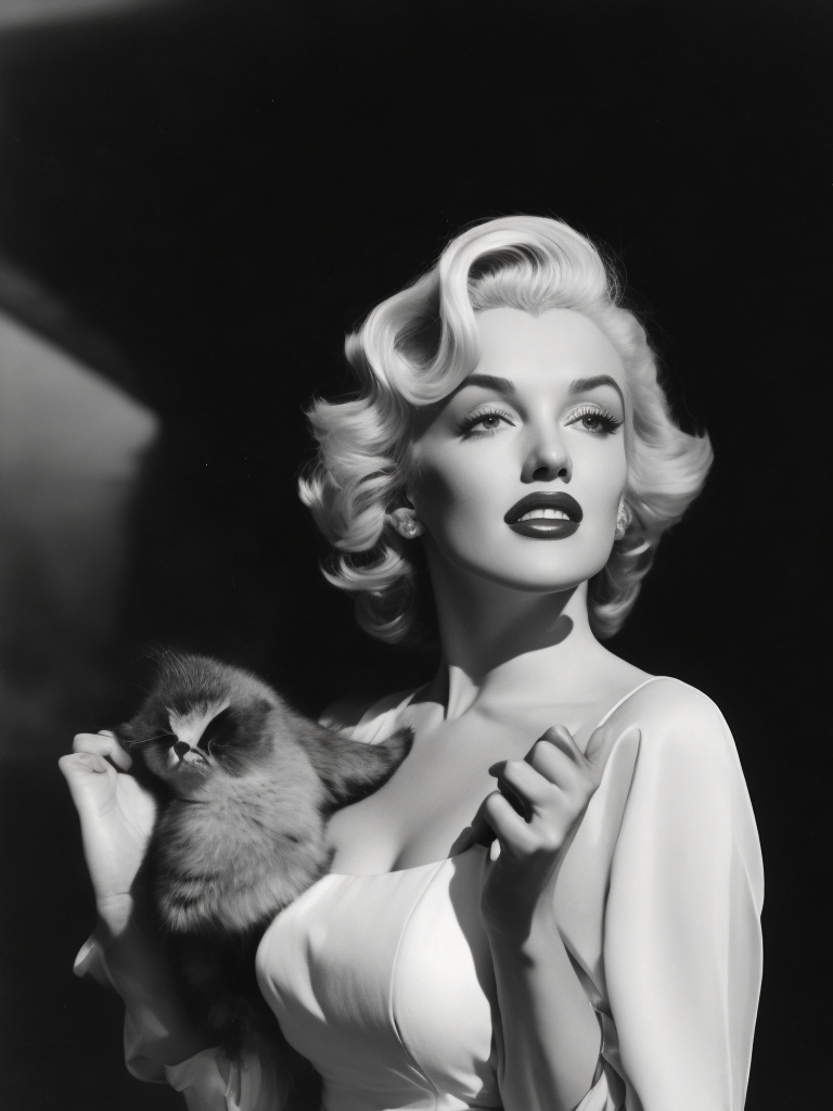 a Very Rare Photo of Marilyn Monroe