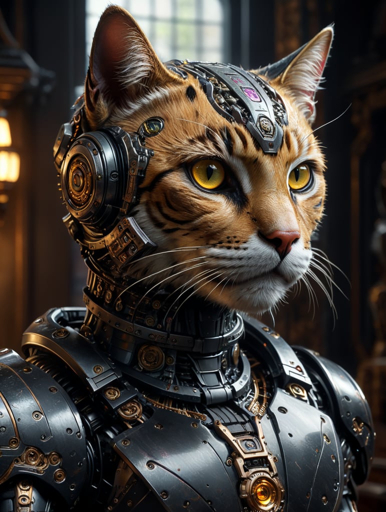 cat friendly robot