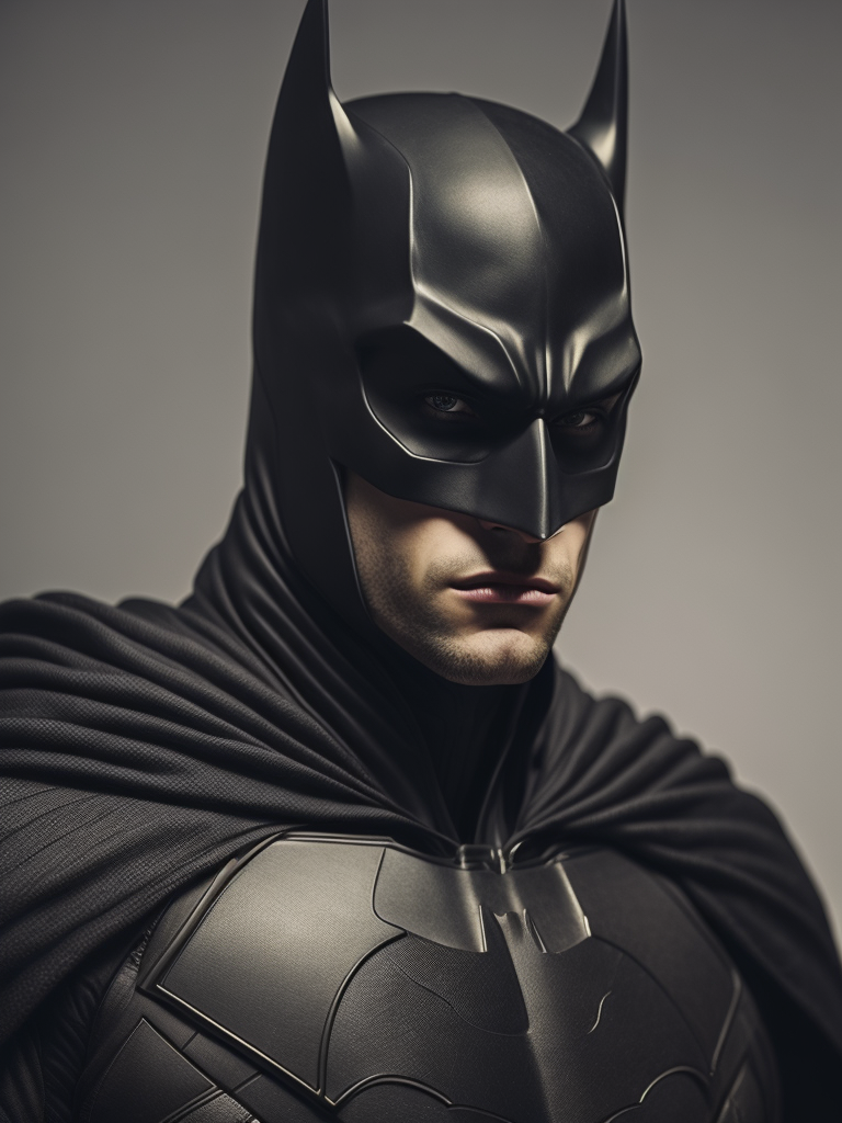 Portrait of Batman by Vasily Vereshchagin