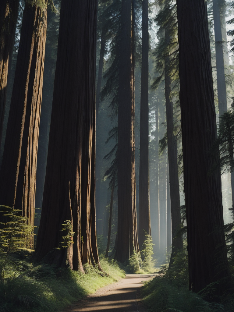 Redwood forest