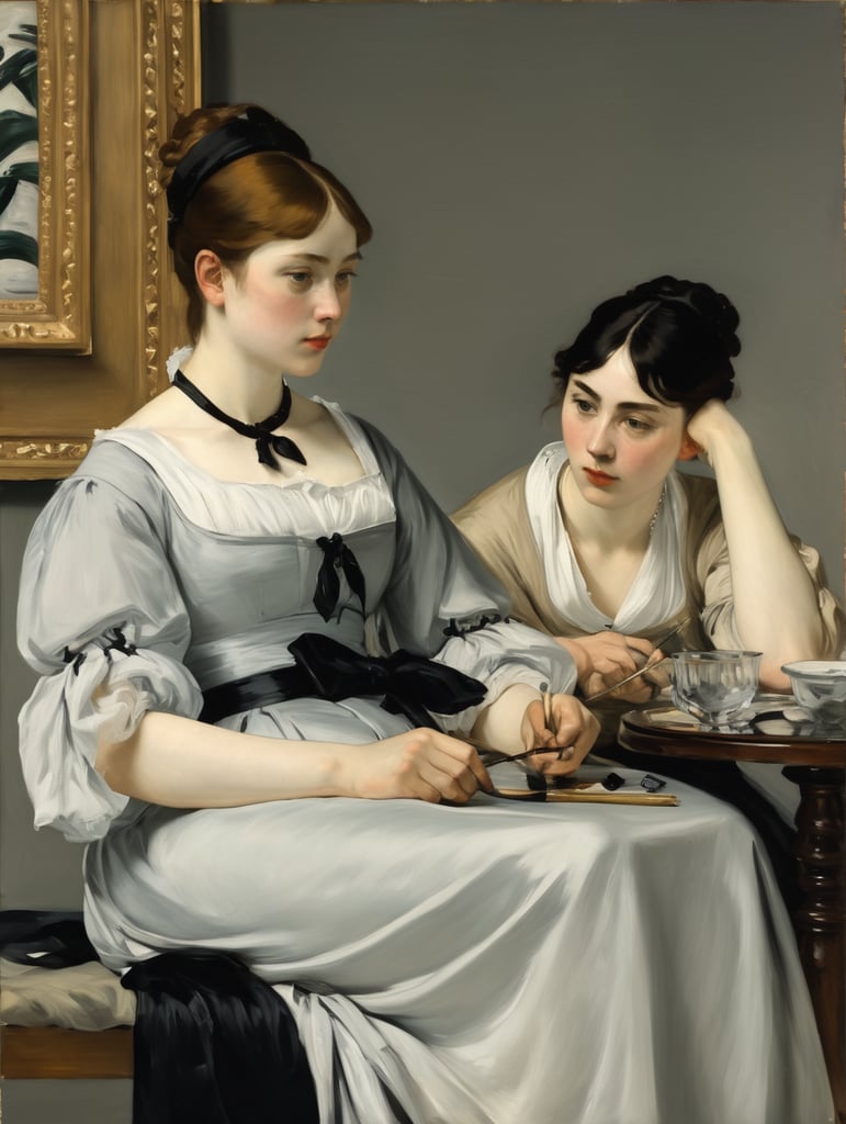 Painting by manet