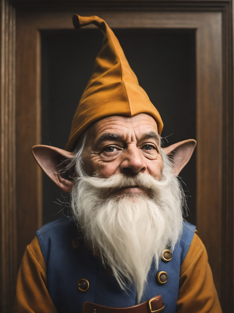 Portrait of a gnome