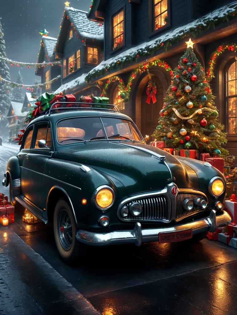 Christmas Automotive theme