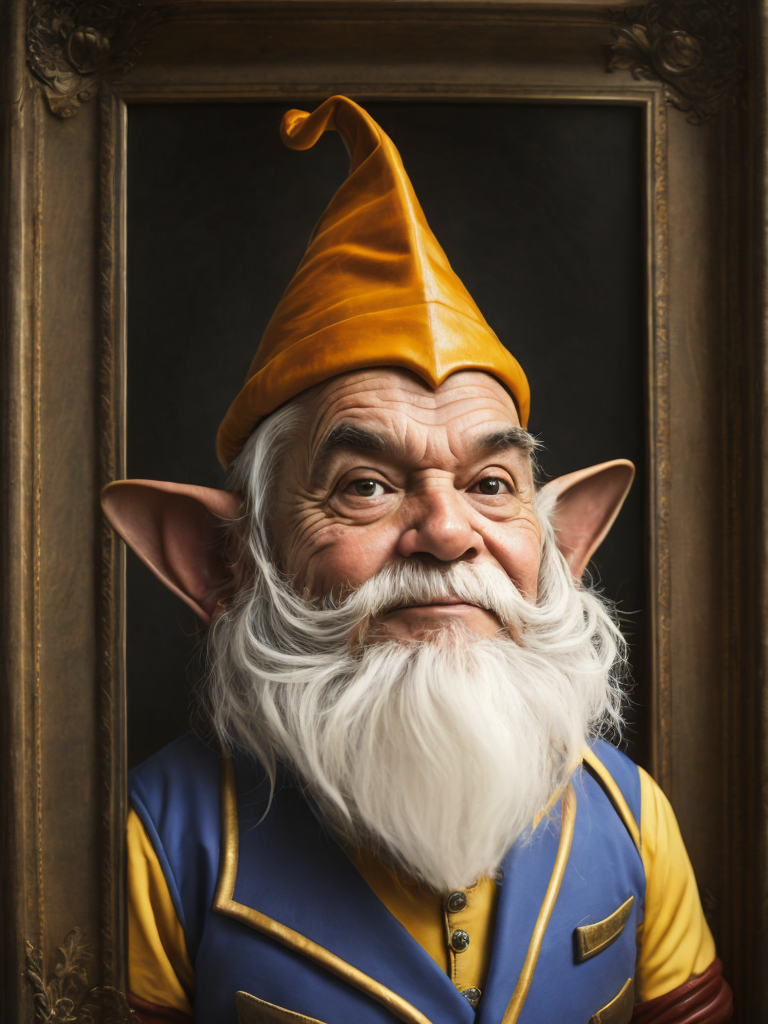 Portrait of a gnome