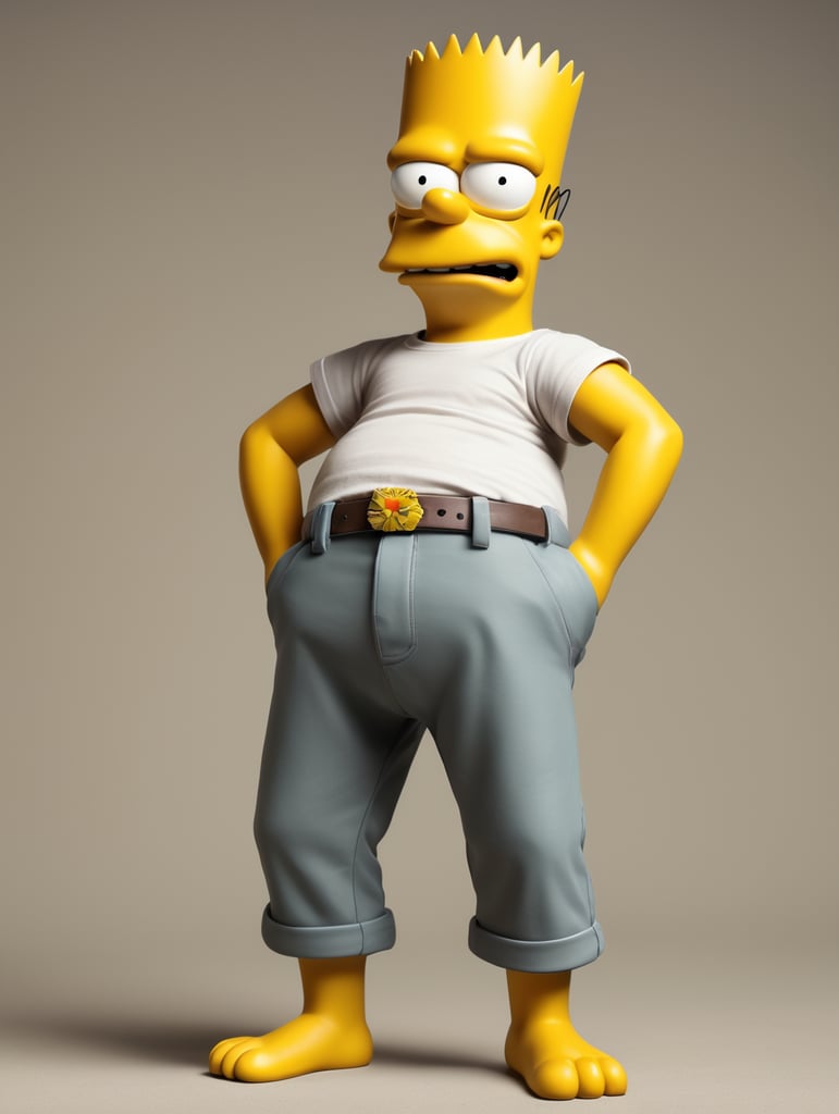 Bart simpson in his pants