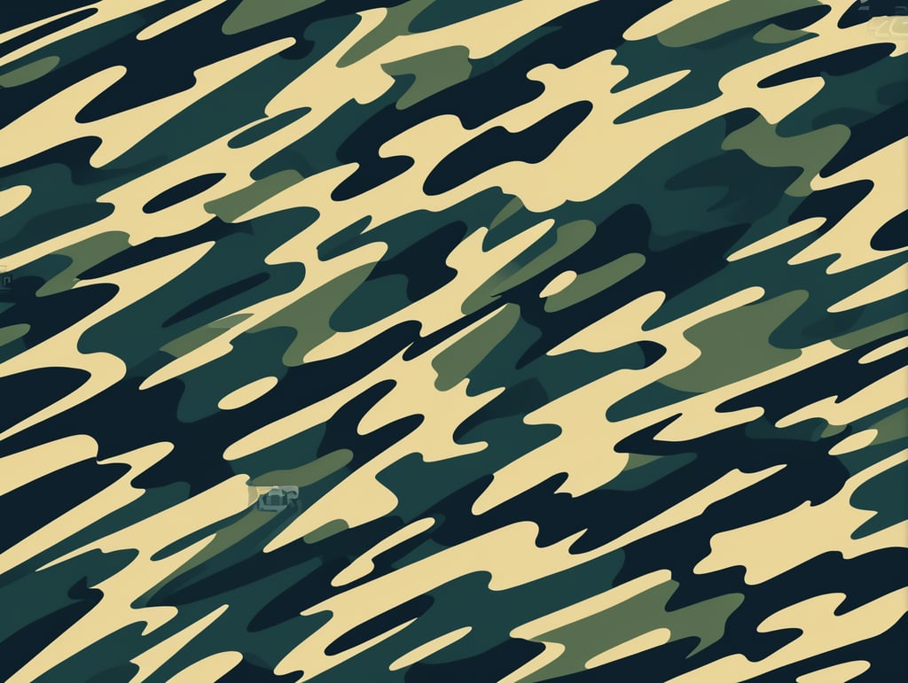 camouflage pattern background, vector art, modern