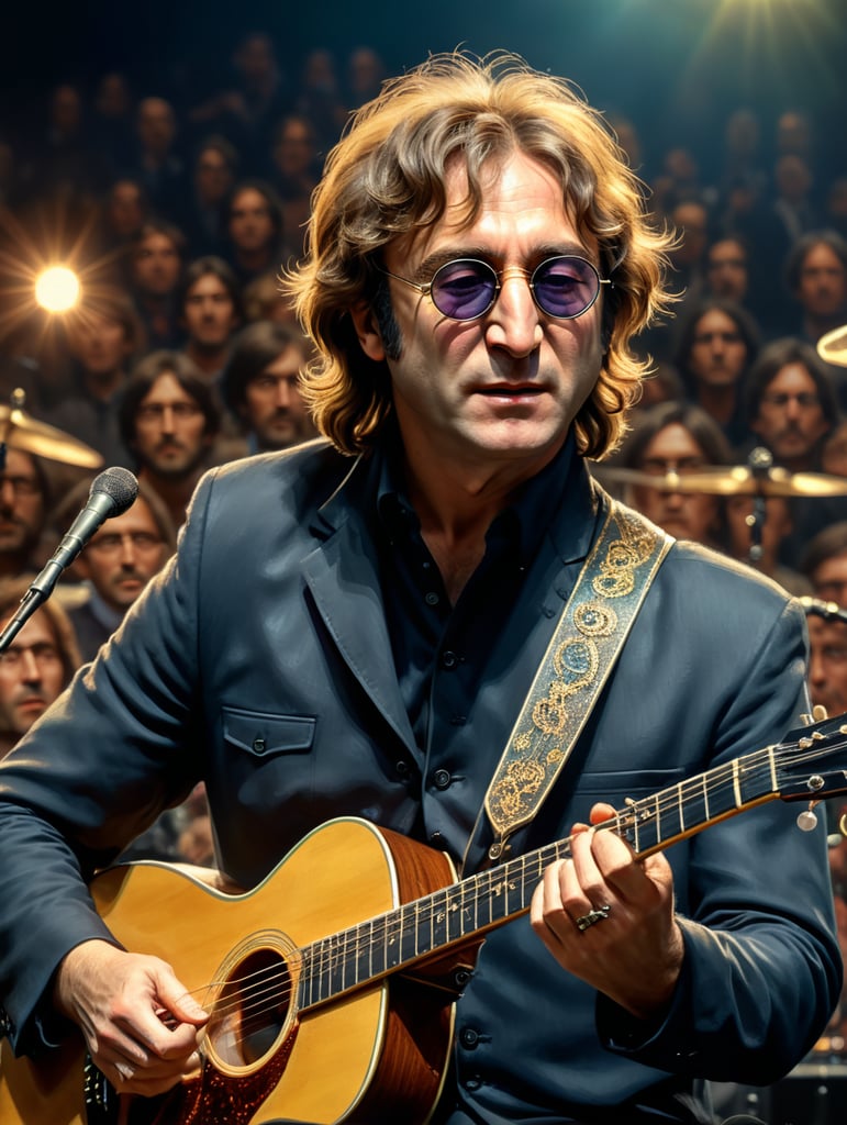 John Lennon in concert