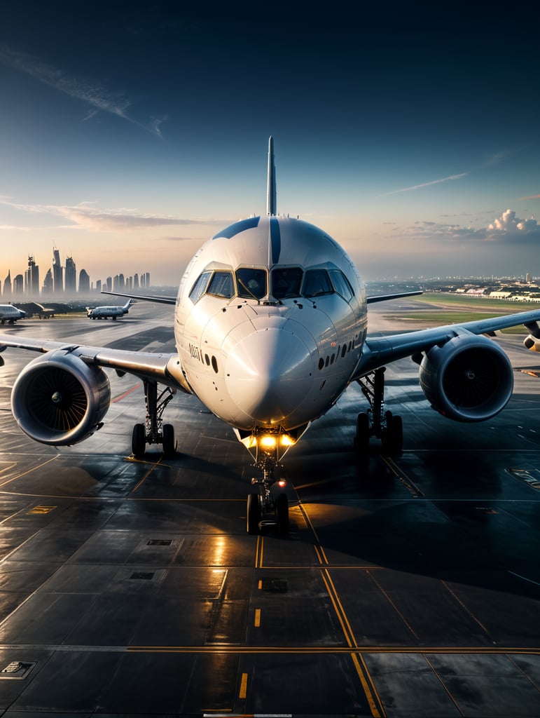 Commercial Pilot License granted to a candidate Location of UAE in background image of airbus 320