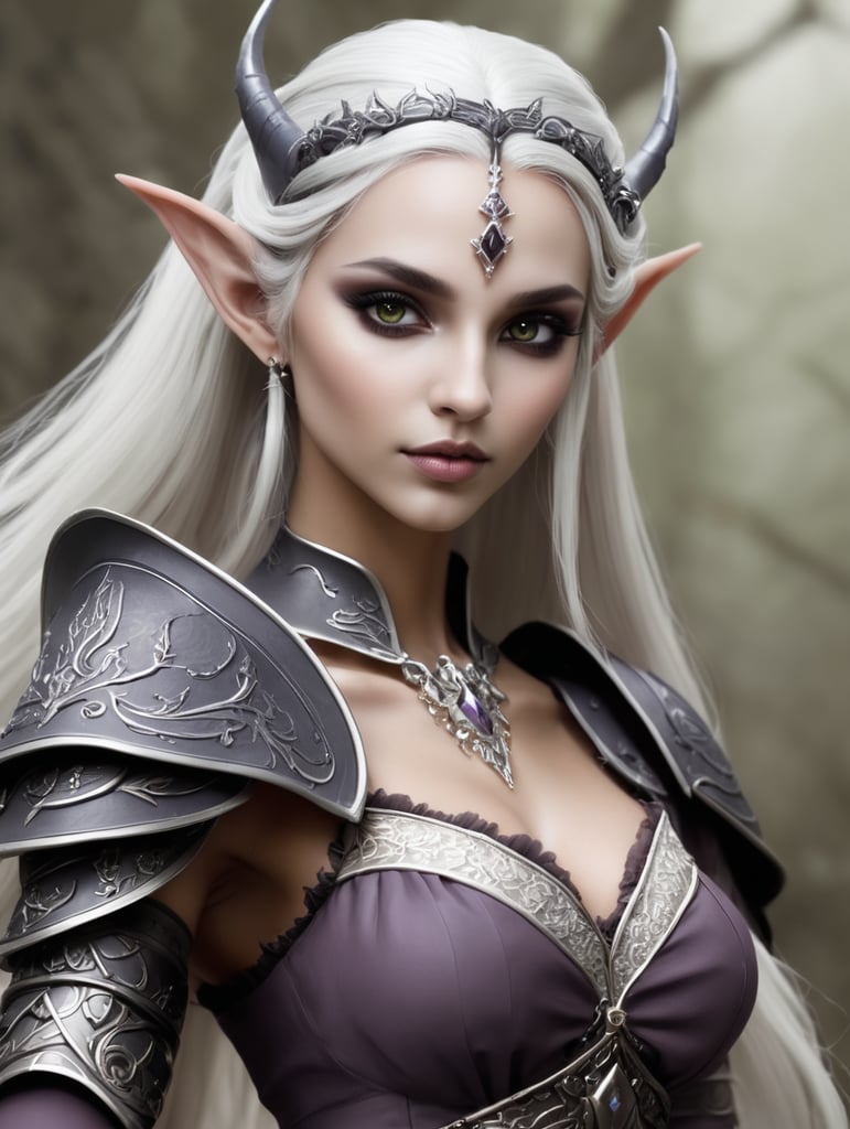 Sweet dark elf princess