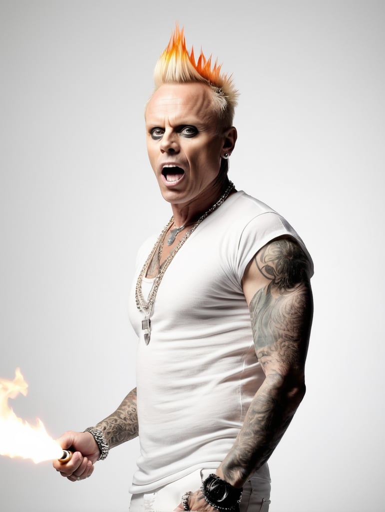 Keith Flint The Prodigy - Fire-starter