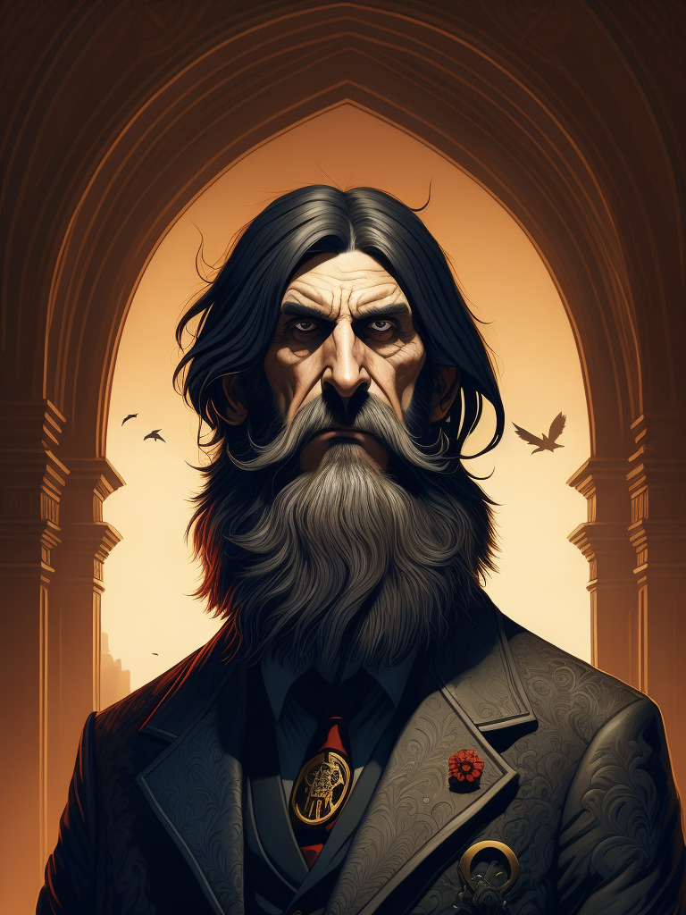 Rasputin illustrated by Skottie Young