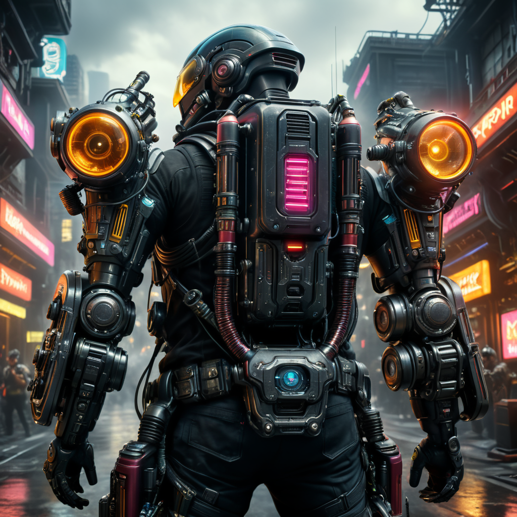 cyberpunk jetpack