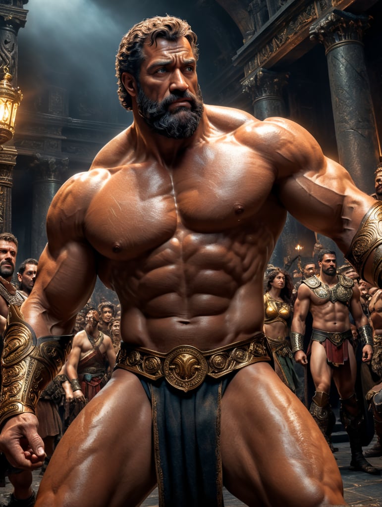 Hercules takes a selfie