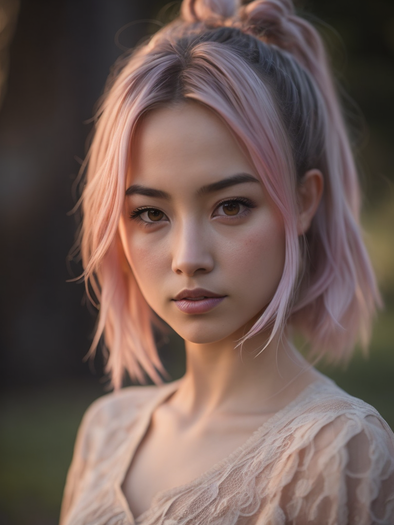 demon girl anime Mina ‘Pinky’ Ashido