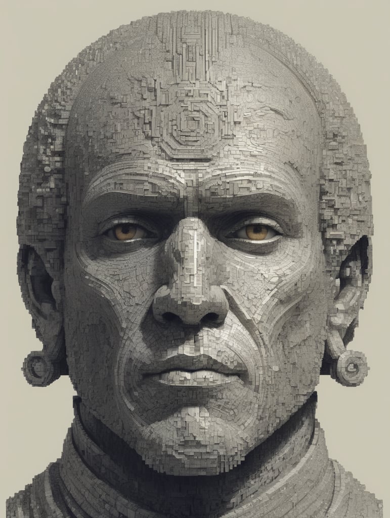 Asciiart,digital illustration, digitals, iso 200