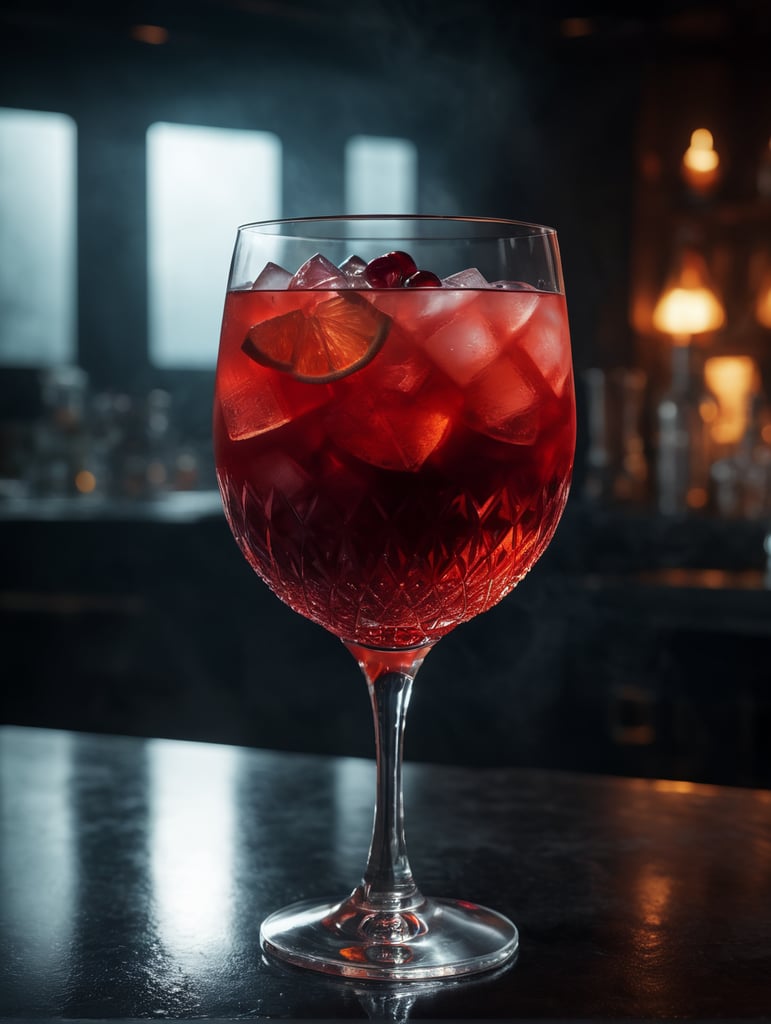 Cocktail bloody mist