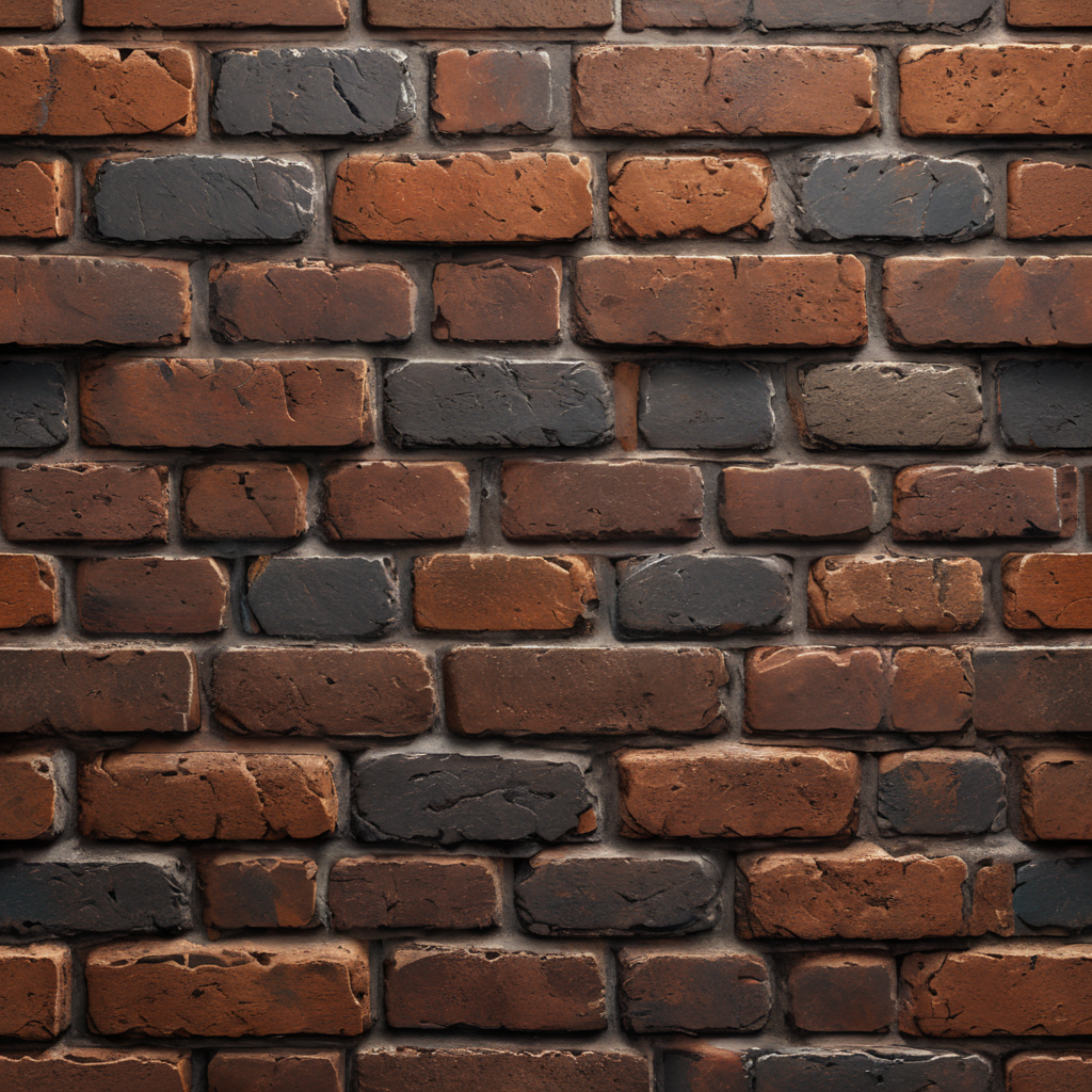 Brown brick texture, seamless