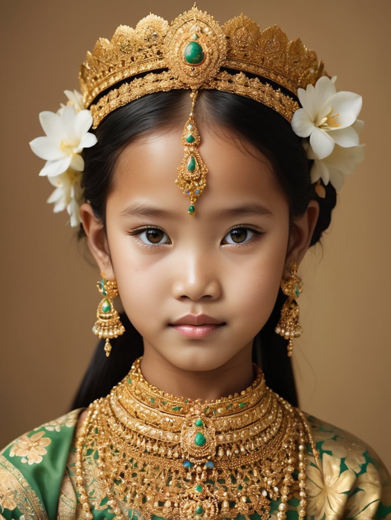 Burmese traditional girl