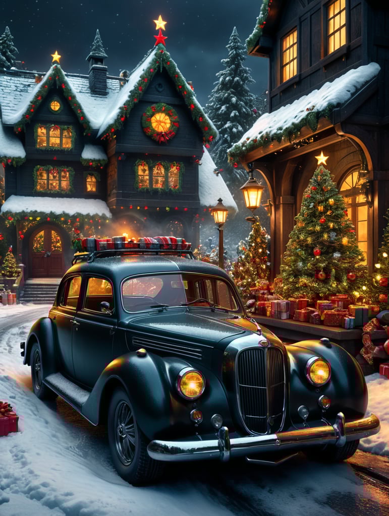 Christmas Automotive theme