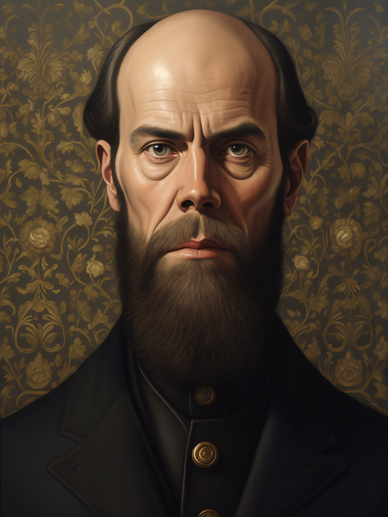 Premium Free ai Images | portrait of fyodor dostoevsky style of ...