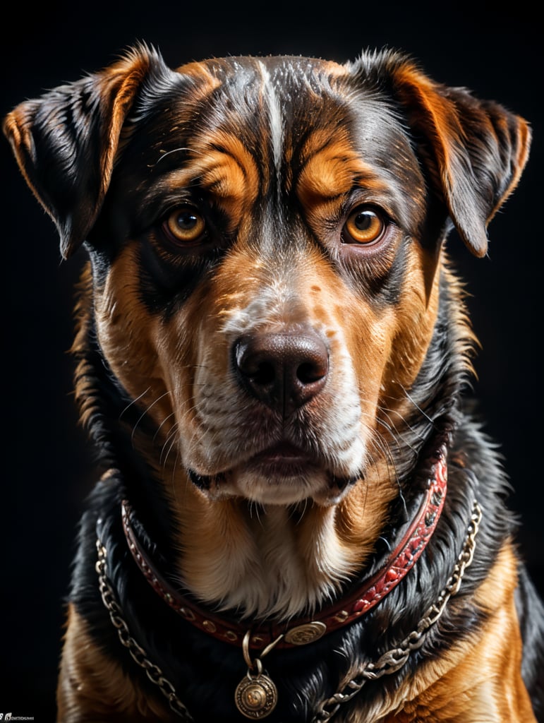 Dog, portrait, photography, realistic, HD,Photograph taken with Canon EOS R3”
