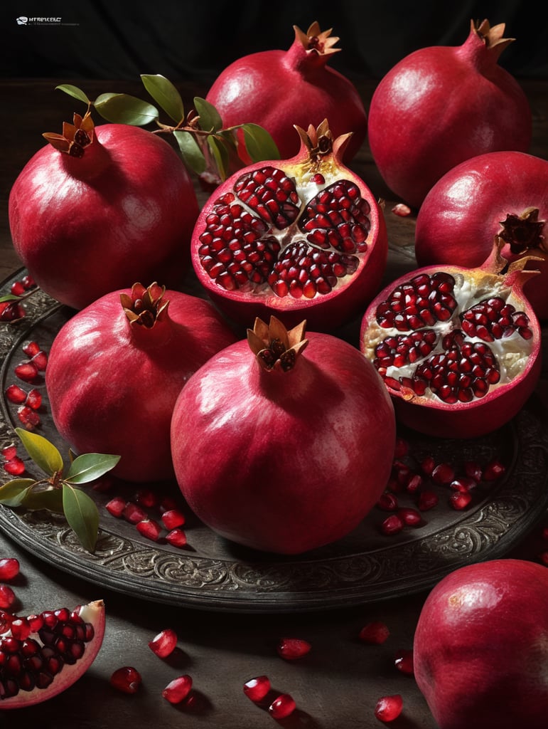 pomegranate scene