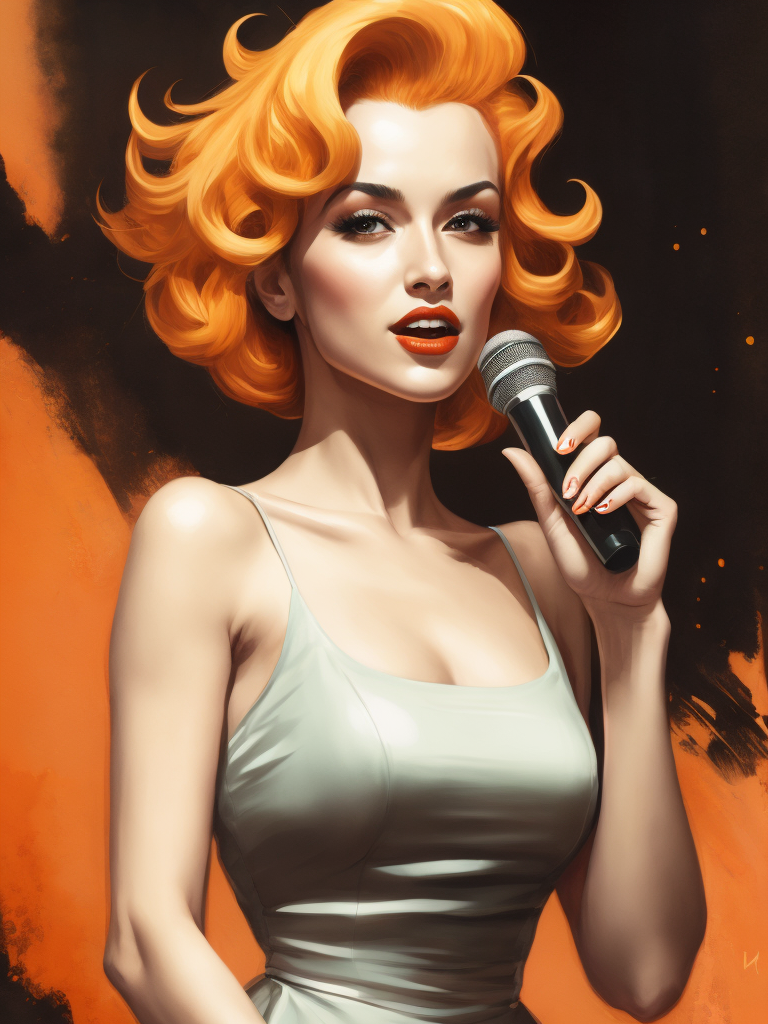 marilyn monroe, white dress, on the stage, holding  microphone, old comics book,  (stephen ditko style). (((pencil drawing))), sketch, outlined, (((black and white))), illustration, graphics, not ugly, correct anatomy, realistic, perfect lines