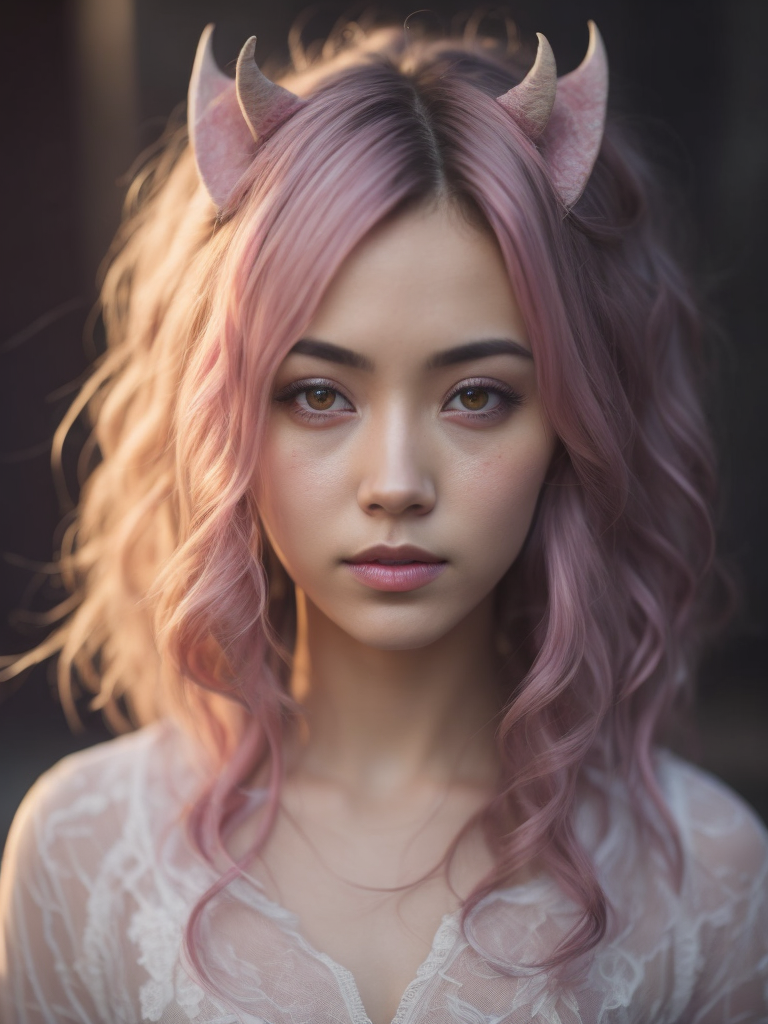 demon girl anime Mina ‘Pinky’ Ashido