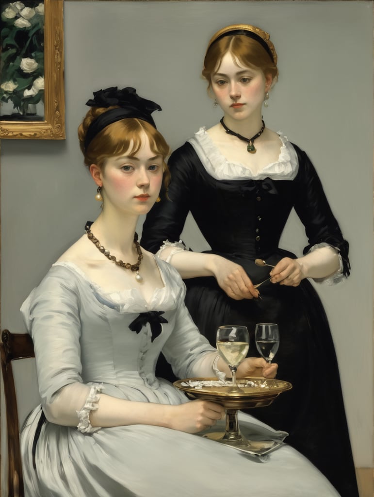 Painting by manet
