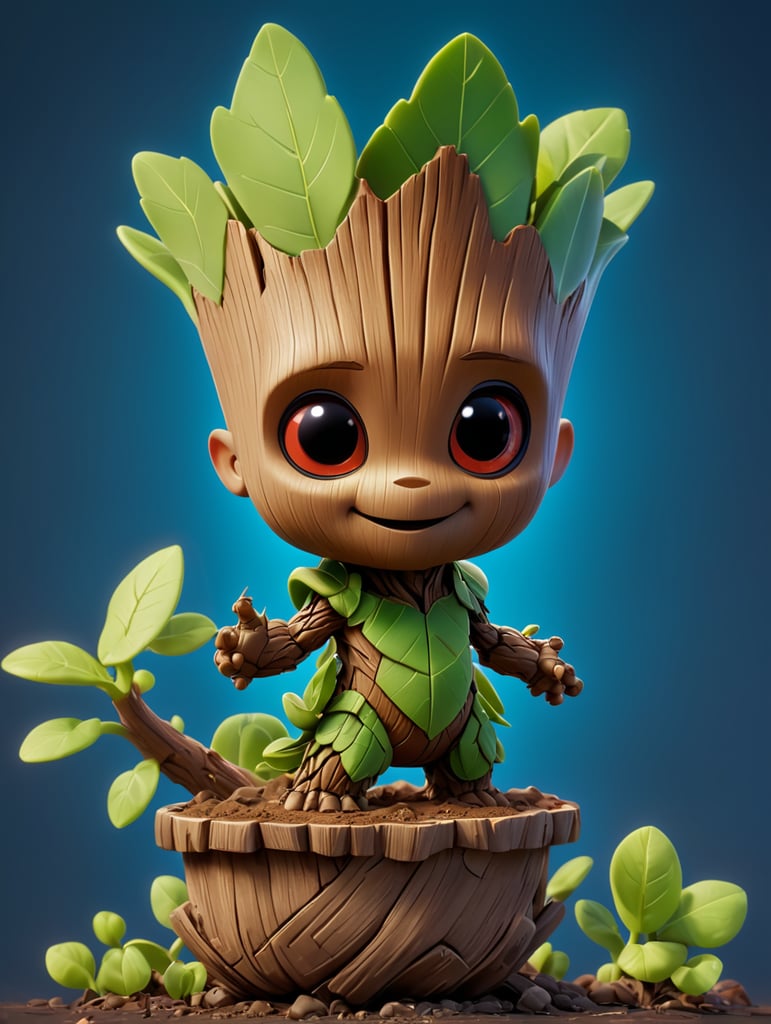 Baby Groot T-shirt print