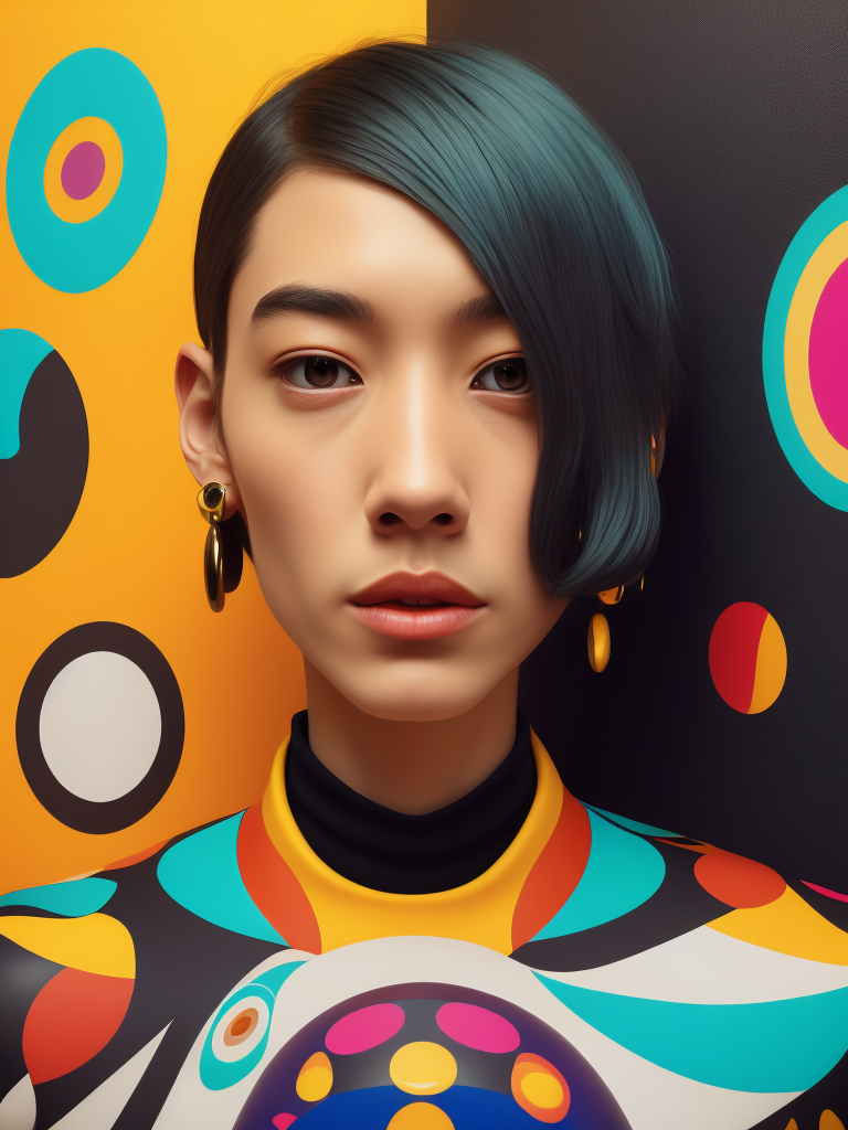 3d character, flat vector illustration, Glazier, by Jimmy Marble and Takashi Murakami