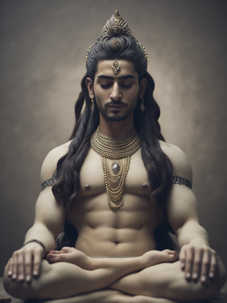 शिव ध्यान करते हैं