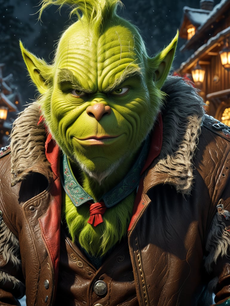 The grinch cowboy