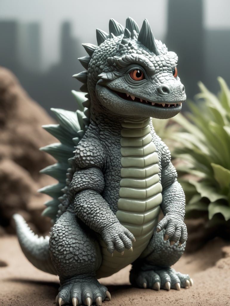 A baby godzilla