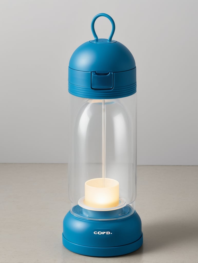 product shot of a Lantern inside a plastic capsule