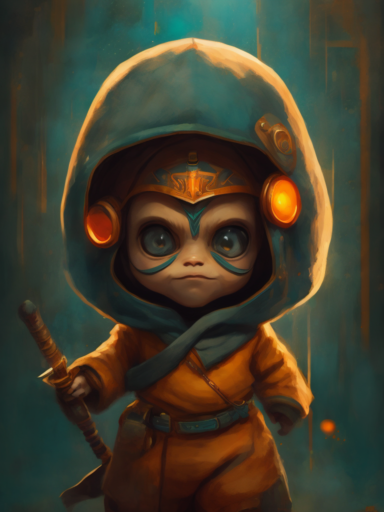 ниндзя чебурашка