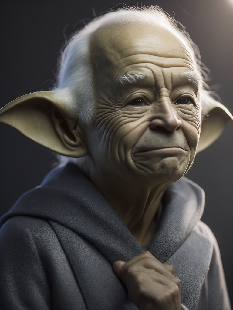 joe biden with president suite yoda character star wars body